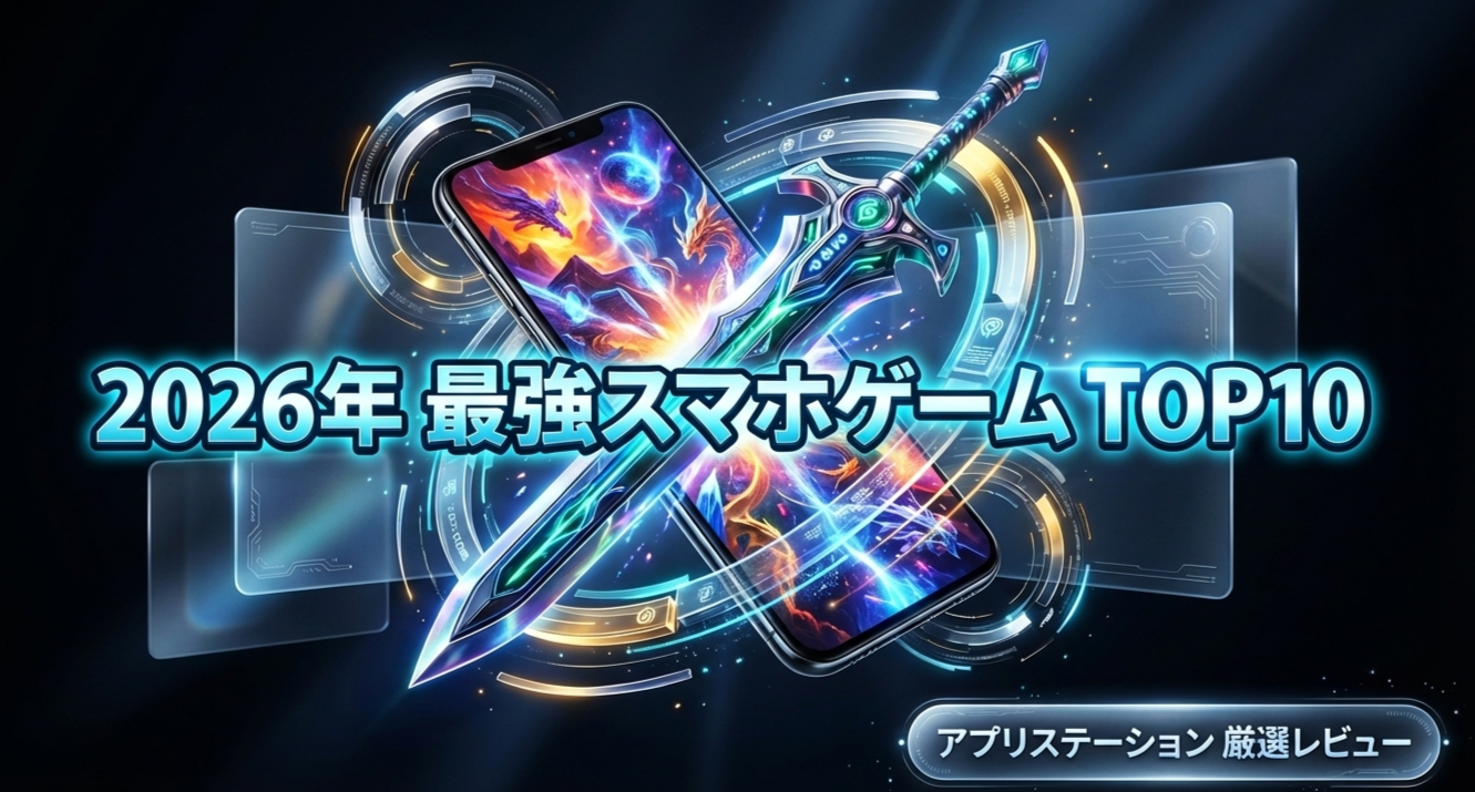 注目！スマホゲーム ランキング TOP10【2026】
